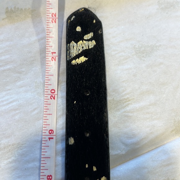 New Luxury Chromebones Black Leather and Crystal Dog Collar. - Picture 9 of 13